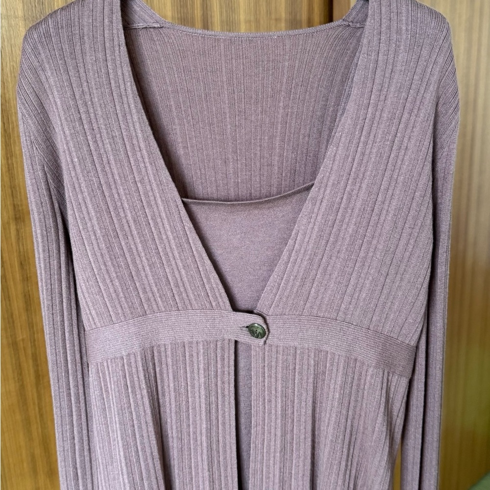 MaxMara mauve sweater set
